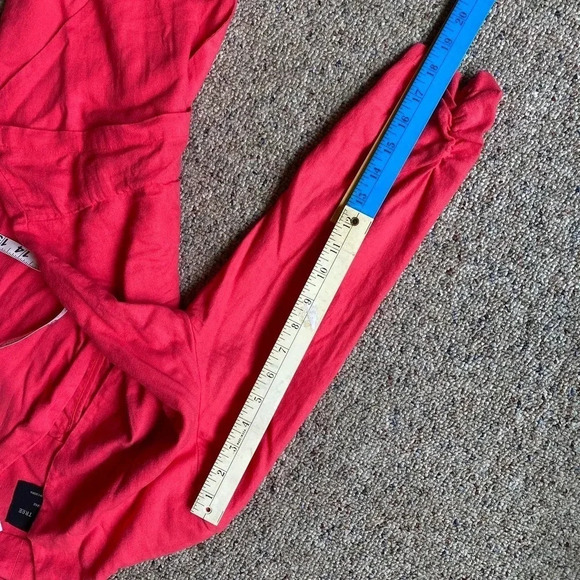 Love Tree Linen Blend Open Jacket/Cardigan Women Size L - Picture 4 of 7